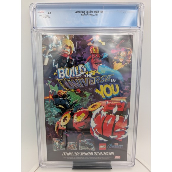Amazing Spider-Man #55 CGC 9.8 Gleason Webhead Last Remains Cover Marvel 2021 - Picture 3 of 4